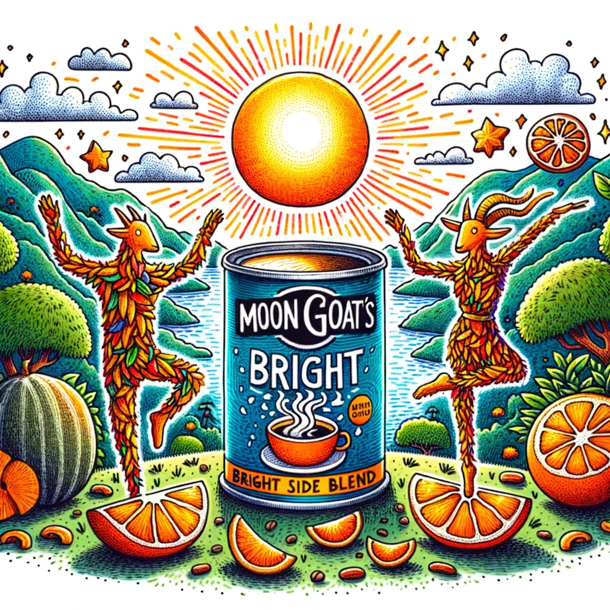 Moon Goat Bright Side Blend: A Sunrise in a Can